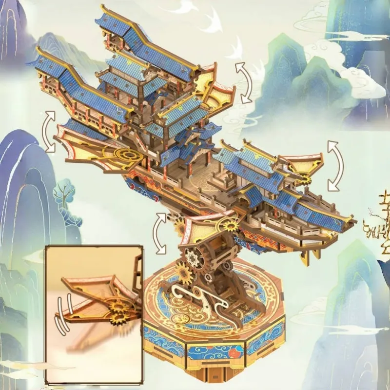 3D Holzpuzzle - Wind Voyager - Image 3