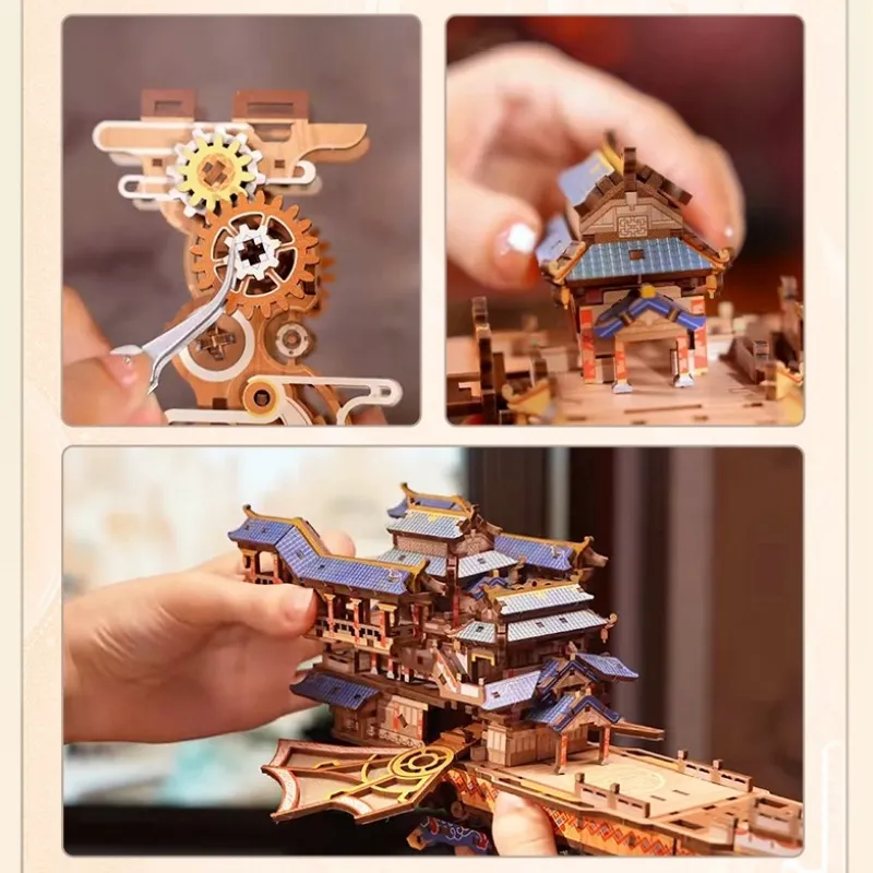 3D Holzpuzzle - Wind Voyager - Image 4