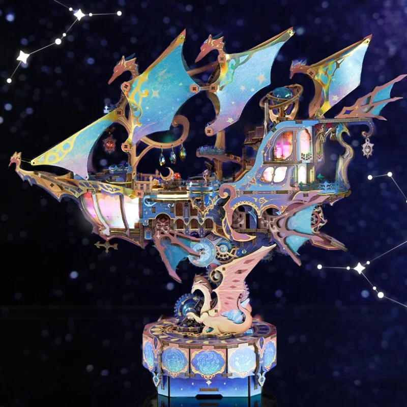 3D Holzpuzzle - Magical Galaxy - Image 3