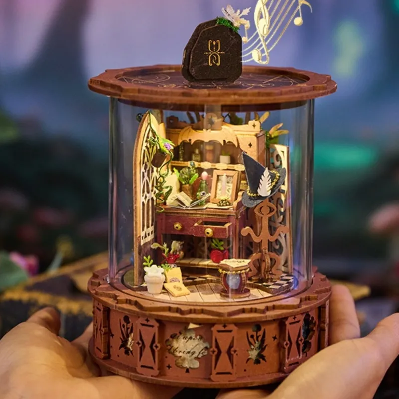 Spieluhr aus Holz „Magic Music Box“ - Image 3