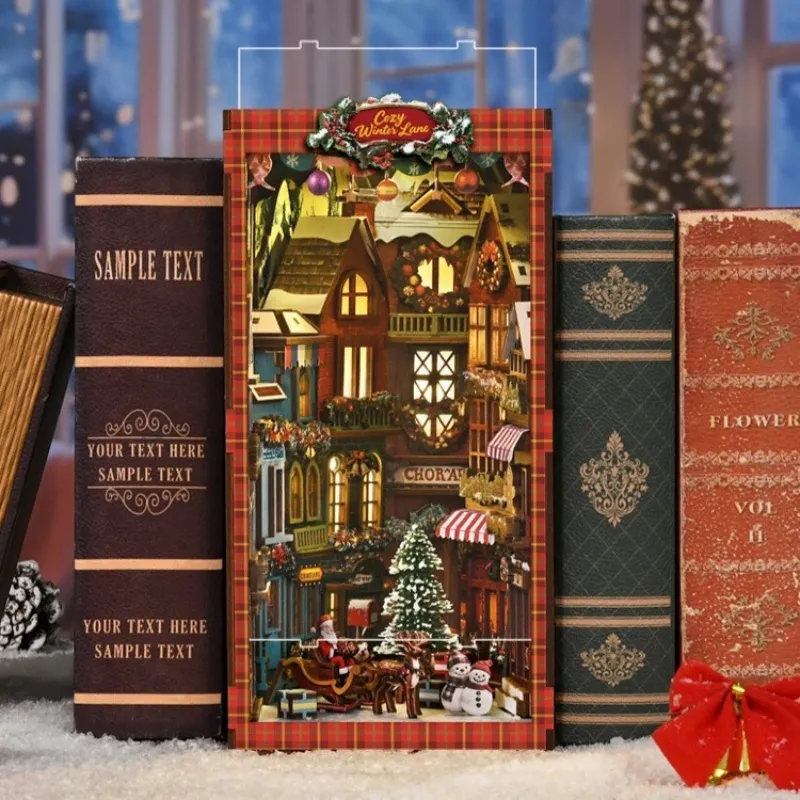 Book Nook - Christmas Street Corner - Image 5