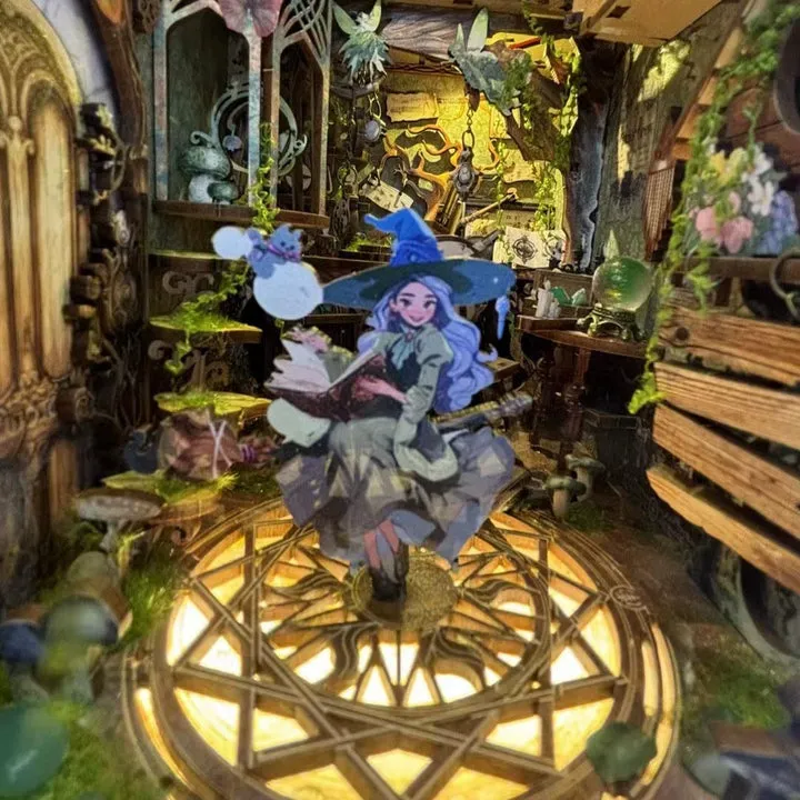 Book Nook - Green Fairyland - Image 4