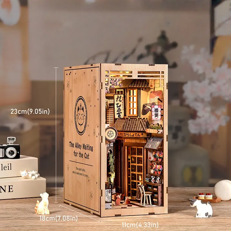 Book Nook Japan- The Alley Waiting for the Cat - Image 7