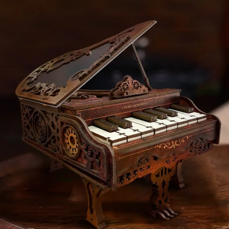 3D Holzpuzzle | Klavier Bausatz - Chord Movement - Image 4