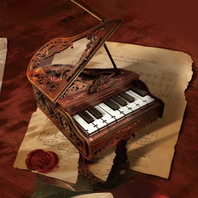 3D Holzpuzzle | Klavier Bausatz - Chord Movement - Image 5