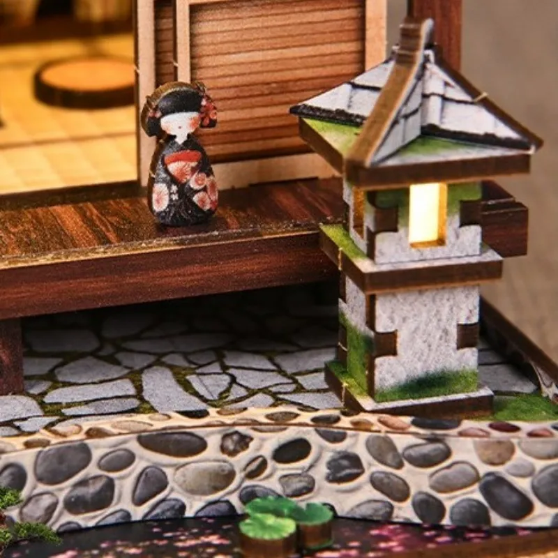 Miniatur Haus Bausatz - Moss-Lantern Harmony Garden - Image 7