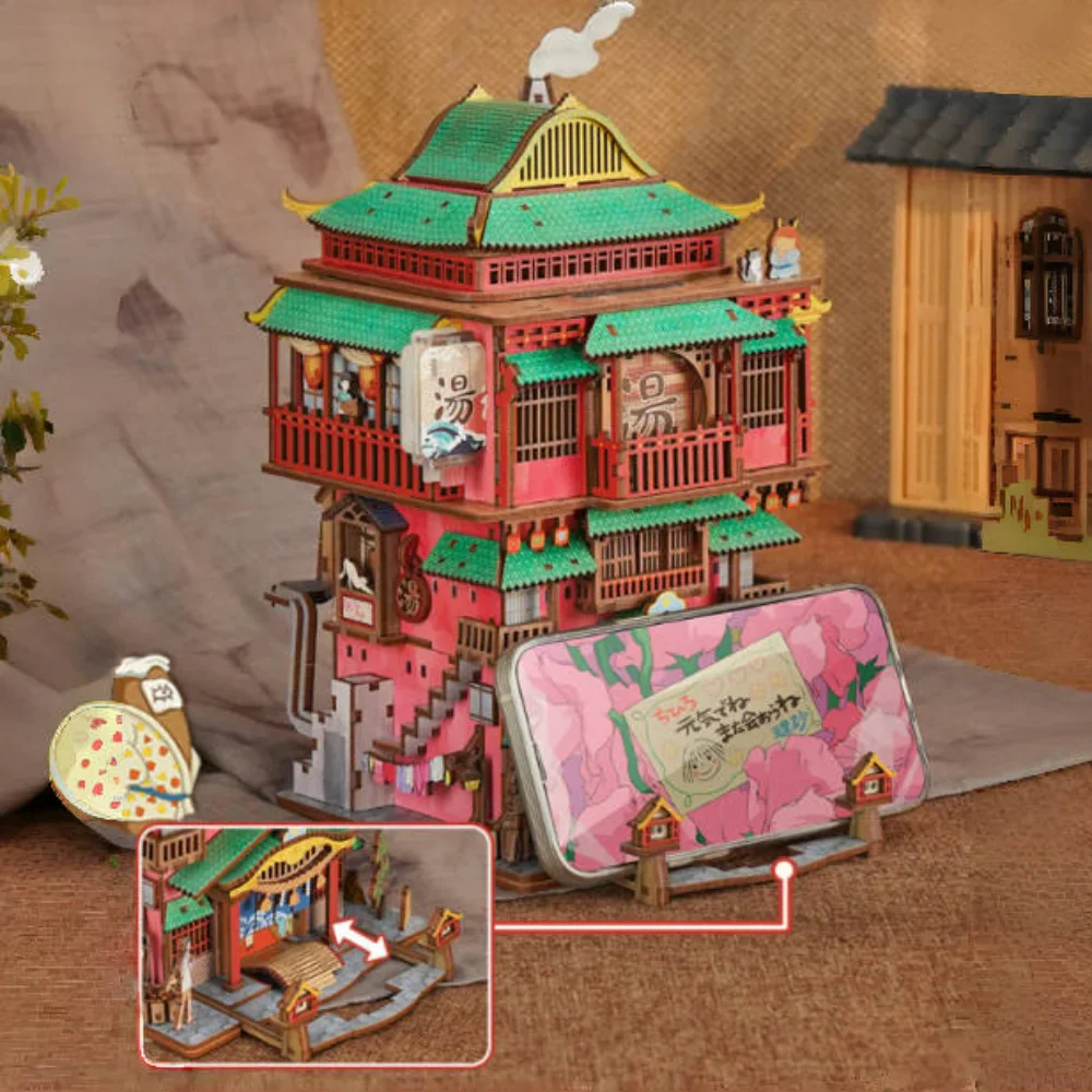 Miniatur Haus Bausatz - Onsen Saga - Image 4