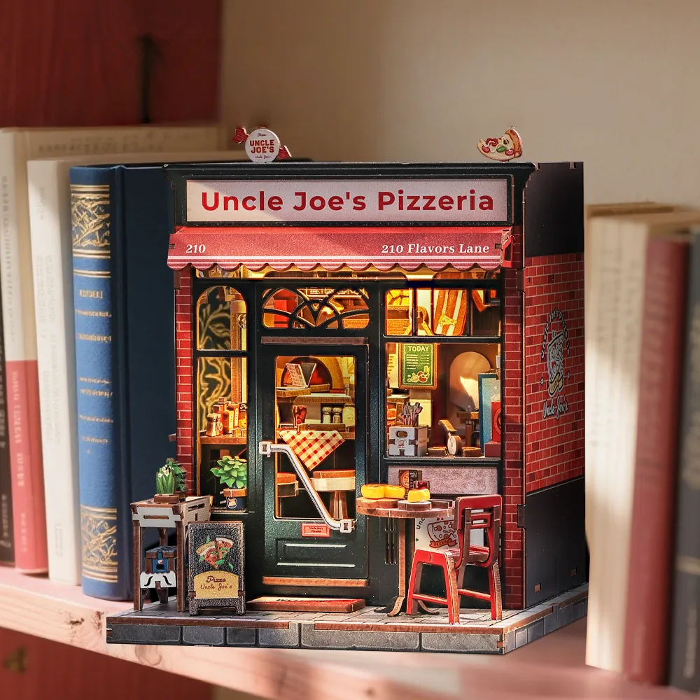 Miniatur Haus Bausatz - Uncle Joe's Pizzeria - Image 6