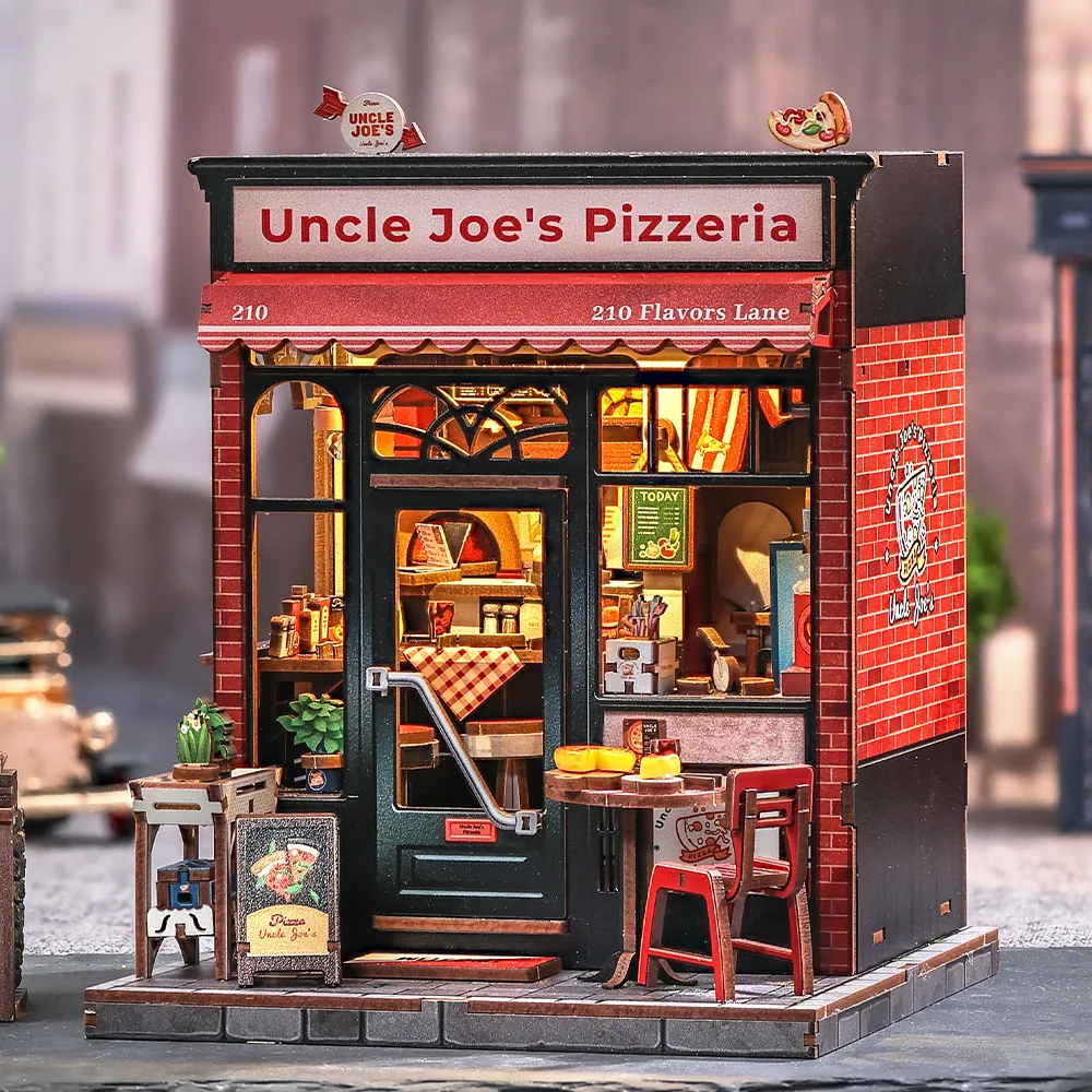 Miniatur Haus Bausatz - Uncle Joe's Pizzeria - Image 8