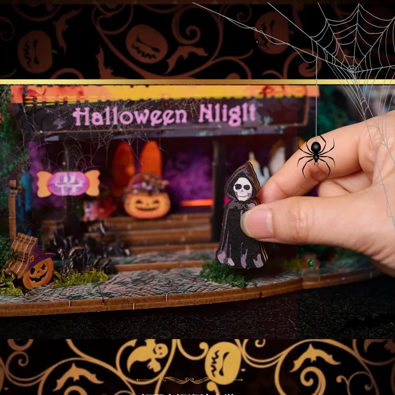 Miniatur Haus Bausatz - Halloween Night - Image 3