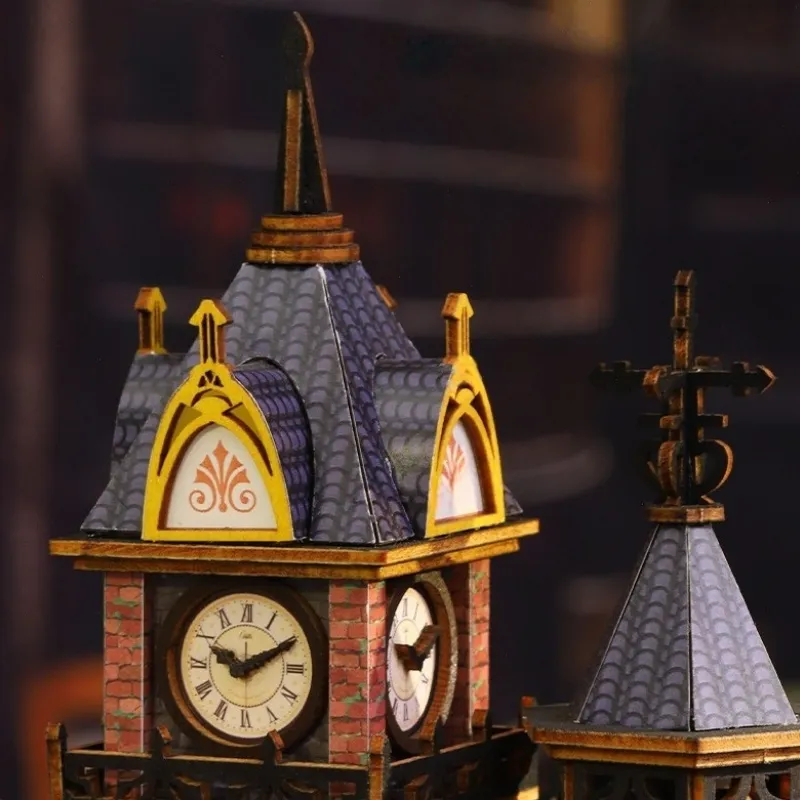 Miniatur Haus Bausatz - Rail Track Secluded City - Image 9